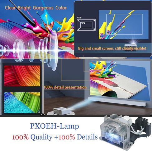 A+ Quality VLT-HC910LP/VLT-HC100LP/VLT-EX100LP for Mitsubishi HC1100 HC1500 HC1600 HC3000 HC3100 HC3000U HC910 HD1000 HD1000U ES10U EX100U HC100 HC100U Replacement Projector Lamp Bulb in Kuwait