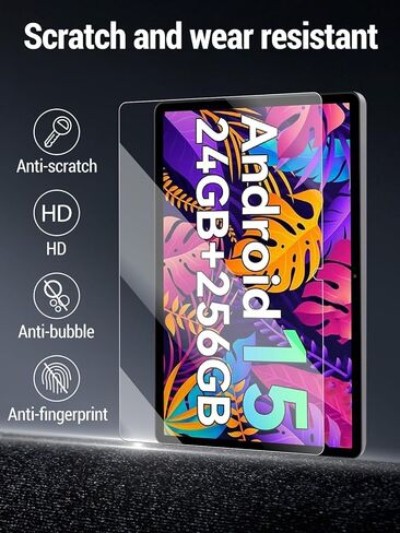 واقي شاشة لجهاز BESTTAB T20/VekfulPC T20 10.1 بوصة Android Tablet، زجاج مقسى عالي الدقة 9H مضاد للخدش، حساس للمس [عبوتان] in Kuwait