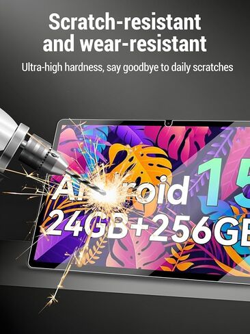 واقي شاشة لجهاز BESTTAB T20/VekfulPC T20 10.1 بوصة Android Tablet، زجاج مقسى عالي الدقة 9H مضاد للخدش، حساس للمس [عبوتان] in Kuwait