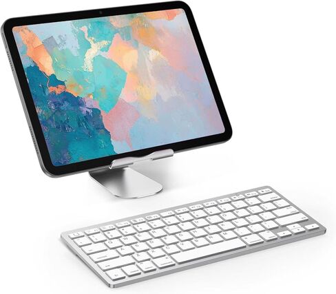 Wireless Keyboard and Mouse Combo, Rechargeable Bluetooth 5.0 2.4G for Pro Air Tablet Laptop, with Scissor Switch Keys and Multi Device Connectivity in Kuwait