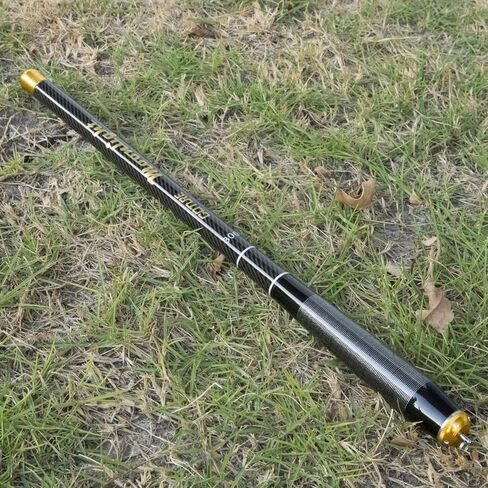 Goture Telescopic Tenkara Fishing Rod Collapsible Crappie Rods 1 Piece Portable Hand Fishing Poles Carbon Fiber Stream Ultralight Inshore Carp Bamboo Pole Bass Trout - 7Ft (Extra Tips Not Included) in Kuwait