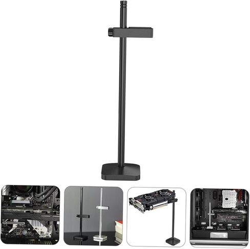 Aluminum Magnesium Alloy Gpu Bracket Adjustable Graphics Card Support Tool- Installation Black in Kuwait