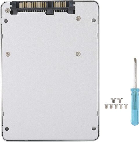Mobile Hard Disk Box PH30, MSATA to SATA SSD Adapter, Aluminum Alloy 2.5in Notebook Expansion Enclosure for Linux iOS, Supports All MSATA Lengths in Kuwait