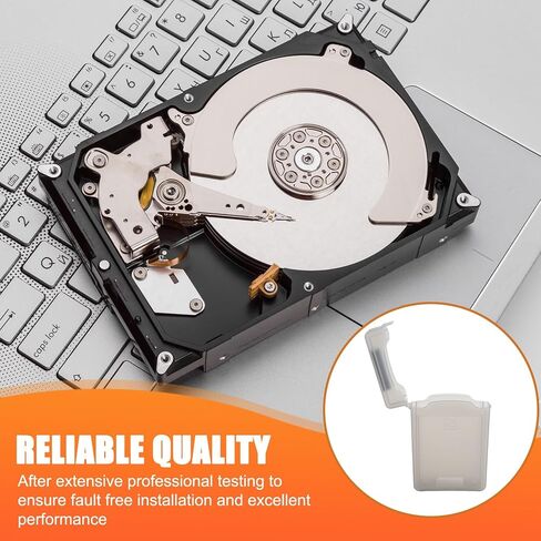 5pcs 3.5 inch IDE SATA HDD Hard Drive Disk Plastic Storage Box Case Enclosure in Kuwait