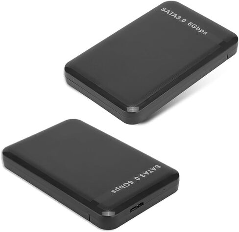 USB3.0 SATA3.0 عالية السرعة 6 جيجابت في الثانية حاوية القرص الصلب المحمول أسود ABS يدعم 3 تيرا بايت UASP حاوية القرص الصلب in Kuwait