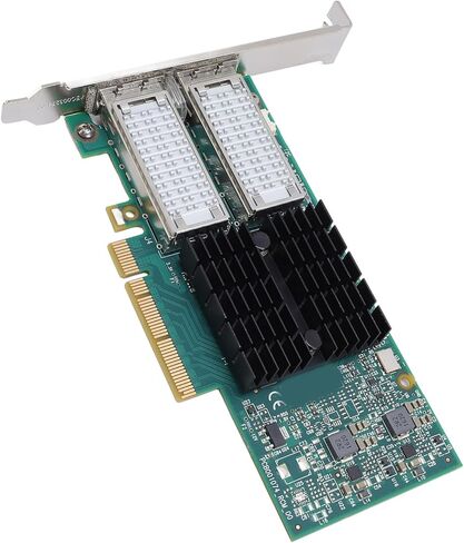 Gugxiom MCX354A FCCT Dual Port QSFP Ethernet Network Adapter, PCI Express 3.0 X8 40Gbs for Server, with Ethernet Connections Support in Kuwait