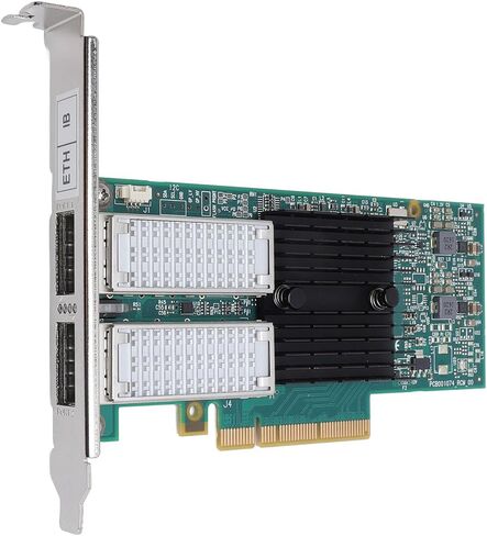 Gugxiom MCX354A FCCT Dual Port QSFP Ethernet Network Adapter, PCI Express 3.0 X8 40Gbs for Server, with Ethernet Connections Support in Kuwait