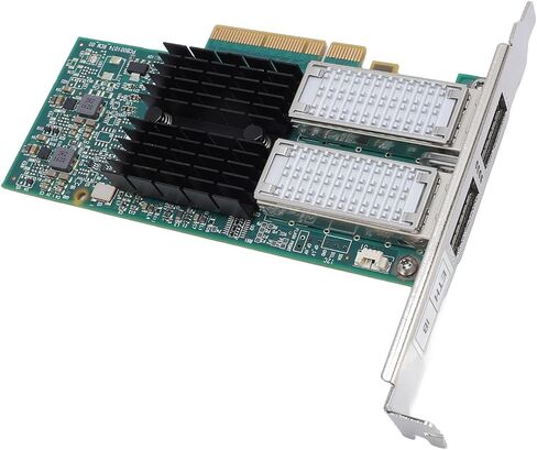 Gugxiom MCX354A FCCT Dual Port QSFP Ethernet Network Adapter, PCI Express 3.0 X8 40Gbs for Server, with Ethernet Connections Support in Kuwait