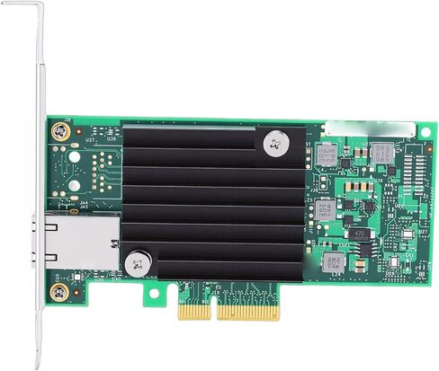 Gugxiom X550T1 10Gb PCIe Network Card, Single RJ45 Port, 2.5G/5G/10G, PCIe 3.0 x4, Ethernet LAN Adapter for Wins Linux VMware in Kuwait