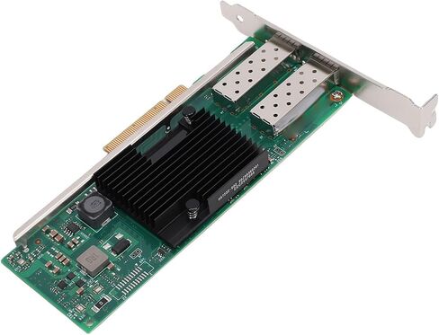 Gugxiom XL710DA2 10Gb Single SFP Plus Network Card, PCIe 3.0 x8, X710AM1 Chip, SR IOV, for Wins, Linux, Server Data Center in Kuwait