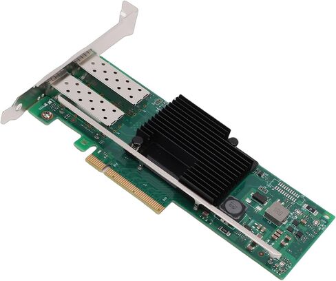 Gugxiom XL710DA2 10Gb Single SFP Plus Network Card, PCIe 3.0 x8, X710AM1 Chip, SR IOV, for Wins, Linux, Server Data Center in Kuwait