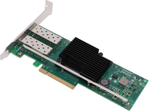 Gugxiom XL710DA2 10Gb Single SFP Plus Network Card, PCIe 3.0 x8, X710AM1 Chip, SR IOV, for Wins, Linux, Server Data Center in Kuwait