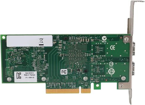 بطاقة الشبكة Gugxiom X520DA2 10Gb PCIe NIC، منفذ SFP Plus مزدوج، محول PCIE X 8 PCI Express Ethernet LAN للخادم in Kuwait