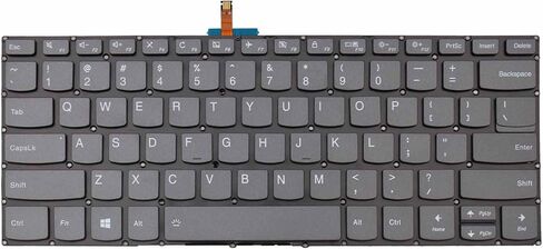 TLBTEK Backlight Keyboard Replacement Compatible with Lenovo V14-ADA V14-ARE V14-IGL V14-IIL V14-IKB V14-IWL.Ideapad 120S-14IAP 130S-14IGM 320-14ISK Type 80XG 320S-14IKB 320S-14KBR Series Laptop in Kuwait