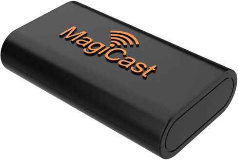 محول Power Acoustik MagiCast اللاسلكي CarPlay & Android Auto - دونجل التوصيل والتشغيل يحول أجهزة ستريو السيارة السلكية إلى لاسلكية - ملاءمة عالمية، إقران تلقائي سريع، اتصال USB in Kuwait