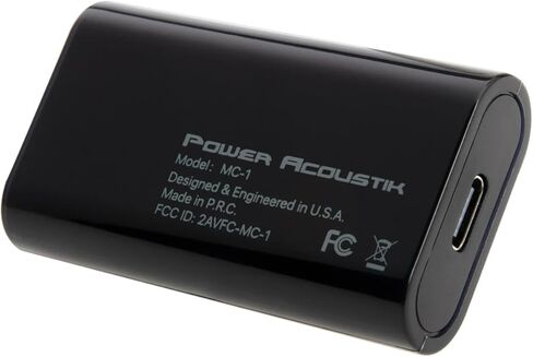 محول Power Acoustik MagiCast اللاسلكي CarPlay & Android Auto - دونجل التوصيل والتشغيل يحول أجهزة ستريو السيارة السلكية إلى لاسلكية - ملاءمة عالمية، إقران تلقائي سريع، اتصال USB in Kuwait