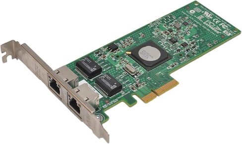 بطاقة شبكة جيجابت 2 منفذ BCM5709 NC382T لشريحة bcm5709C 458491-001 453055-001 PCI-E X4 X8 X16 in Kuwait