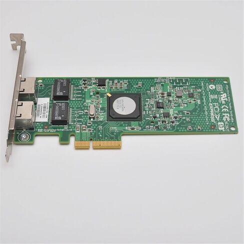 بطاقة شبكة جيجابت 2 منفذ BCM5709 NC382T لشريحة bcm5709C 458491-001 453055-001 PCI-E X4 X8 X16 in Kuwait