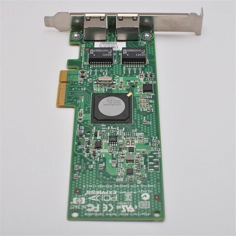 بطاقة شبكة جيجابت 2 منفذ BCM5709 NC382T لشريحة bcm5709C 458491-001 453055-001 PCI-E X4 X8 X16 in Kuwait