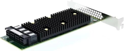 Suitable for 9400-16i SATA/SAS HBA Controller RAID 12 Gbps PCIe 16 Port Support NVME HDD in Kuwait