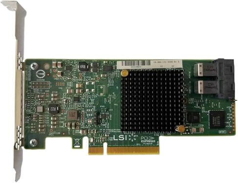 9300-8i RAID SAS 3008 بطاقة التحكم PCI-E 3.0 12Gbps HBA IT Mode ZFS FreeNAS unRAID RAID Expander محول in Kuwait