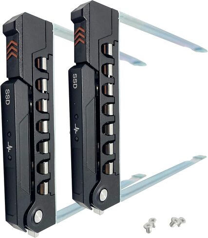 BestParts 2-Pack New 2.5 SFF E3.s NVMe SSD Tray Solid State Drive Caddy Compatible with Dell PowerEdge R760 R7625 R660 R6625 R770 R7725 R670 R6725 NV2RX in Kuwait