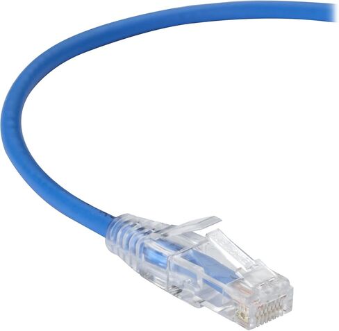 Black Box Network Services Slim-NET Cat6 250-Mhz 28-Awg كابل تصحيح إيثرنت مجدول - UNSHIELDED، PVC، Sn in Kuwait