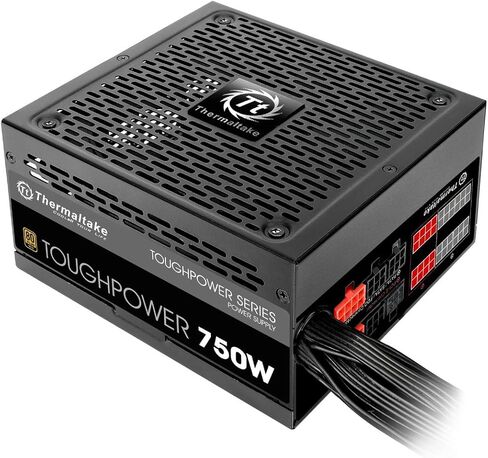 ThermalTake TOUGHPOWER STANDARD 750 وات 80+ ذهبي ضمان 5 سنوات، PS-TPD-0750MPCGEU-1 (80+ ذهبي ضمان 5 سنوات) in Kuwait