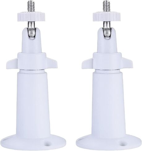 【2 Pack】 Adjustable Metal Security Camera Wall Mount Bracket, Compatible with Arlo, Ring, Eufy & Standard 1/4'' Threaded Hole Cameras in Kuwait