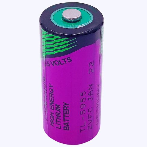 (30-Pieces) TL-5955 2/3AA 3.6V 1650mAh Battery for Tadiran TL5955 3.6V TL-4955, SL-761, TL-2155, TL-5155, SL-361, Xeno XL-055F, ER14335 PLC, CNC Lithium Battery in Kuwait