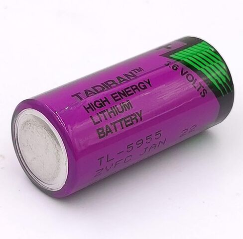 (30-Pieces) TL-5955 2/3AA 3.6V 1650mAh Battery for Tadiran TL5955 3.6V TL-4955, SL-761, TL-2155, TL-5155, SL-361, Xeno XL-055F, ER14335 PLC, CNC Lithium Battery in Kuwait