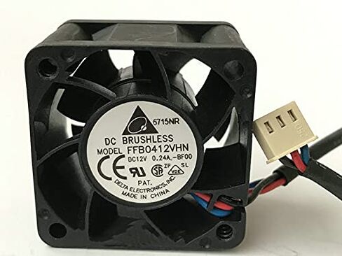 لدلتا 4028 FFB0412VHN -BF00 DC12V 0.24A 3-سلك 4 سنتيمتر مروحة التبريد in Saudi Arabia