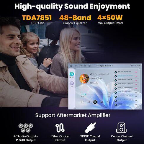 ستيريو سيارة JOYING لسيارة Toyota Land Cruiser Prado120 وLexus GX470 2004-2009، شاشة لمس راديو السيارة 9 بوصة مع Carplay & Android auto، مقبض مستوى الصوت (JY-TT158N8) in Kuwait