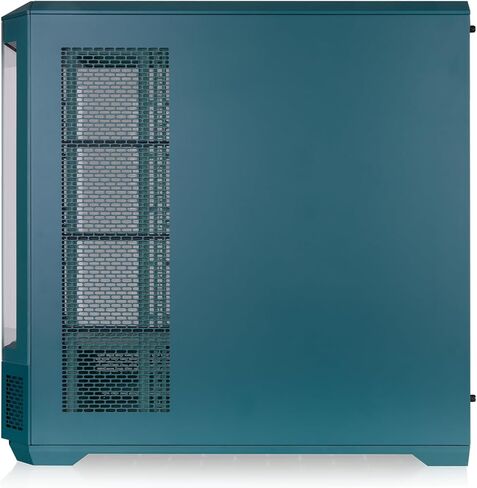 Thermaltake View 600 TG; Full Tower; 420mm Radiator Support; 480mm GPU Clearance; Hidden Connector Support; Rotatable PCIe Slots; 220mm PSU Clearance; Transformative Teal; CA-11H-00FTWN-00 in Kuwait