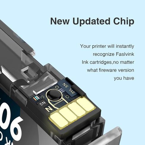 902XL 902 Ink Cartridges for HP Printers Compatible for HP 902XL Ink Cartridges Combo Pack Work with OfficeJet Pro 6978 6968 6975 6970 6960 6958 (2 Black, Cyan, Magenta, Yellow) 902XL Ink in Kuwait