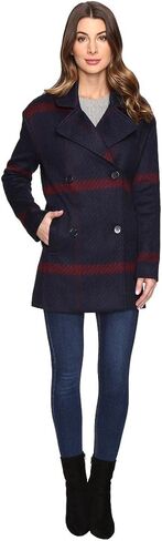 Tommy Hilfiger Women's Wool Double-Breasted Coat in Kuwait