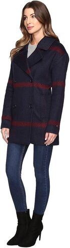 Tommy Hilfiger Women's Wool Double-Breasted Coat in Kuwait