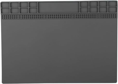 Large Area Heat Phone Computer Maintenance Platform Mat with Storage Grid Durable Professional Repair Tool (Light Blue) in Saudi Arabia
