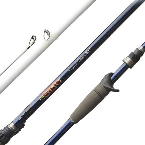 قضبان الصب Duckett Fishing Jacob Wheeler Signature 2.0، وقضبان الغزل والكرنك، مصممة من Pro Angler، خفيفة الوزن للغاية ومتوازنة، بطانيات متعددة المعامل تعمل باللمس in Kuwait