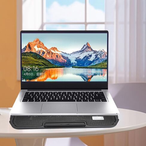 وسادة تبريد للكمبيوتر المحمول، كمبيوتر مريح يعمل بمنفذ USB مع مروحة عالية السرعة، لتبريد الكمبيوتر المحمول ومشاهدة مريحة in Kuwait