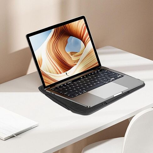 وسادة تبريد للكمبيوتر المحمول، كمبيوتر مريح يعمل بمنفذ USB مع مروحة عالية السرعة، لتبريد الكمبيوتر المحمول ومشاهدة مريحة in Kuwait