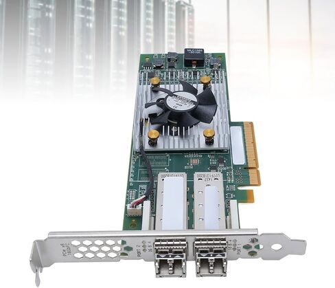 HBA للقناة الليفية بسرعة 16 جيجابت في الثانية، ومحول الناقل المضيف لقناة الألياف PCIe ثنائي المنفذ مع المحاكاة الافتراضية وعالية لخوادم VMware in Kuwait