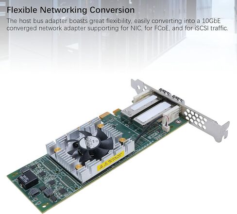 HBA للقناة الليفية بسرعة 16 جيجابت في الثانية، ومحول الناقل المضيف لقناة الألياف PCIe ثنائي المنفذ مع المحاكاة الافتراضية وعالية لخوادم VMware in Kuwait