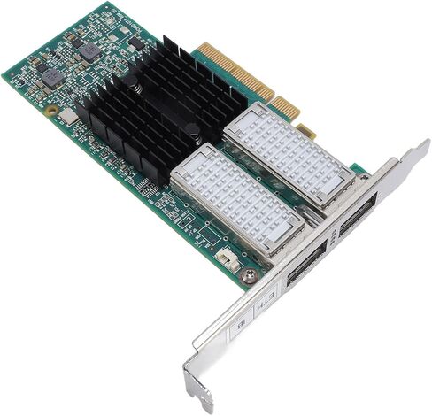 محول شبكة إيثرنت ثنائي المنفذ QSFP بسرعة 40 جيجابت / ثانية، وبطاقة ألياف بصرية PCI Express 3.0 x8 للخادم، مع إلغاء تحميل الأجهزة لـ VXLAN NVGRE in Kuwait