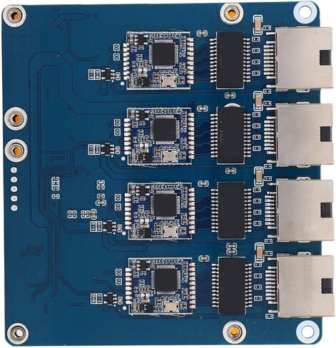 PUSOKEI PCIe to 2.5G ETH Board, Plug and Play for Rasp Pi 5 with RTL8156 Chipset, Drive Free 2.5G Ethernet Expansion Board,Stable Data Transfer, Green and Yellow LED Indicators in Kuwait