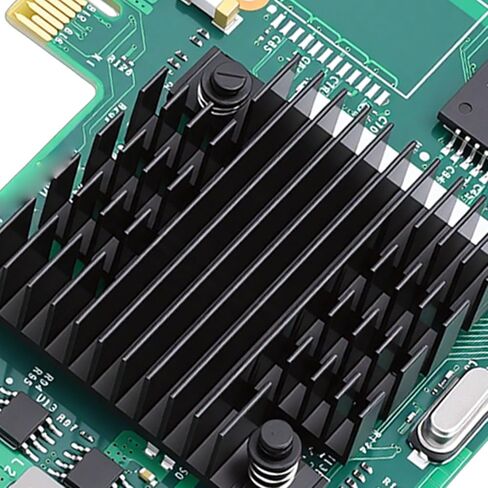 بطاقة شبكة LICAEVEY ثنائية المنافذ جيجابت إيثرنت، محول PCIe 2.1 x1 مع منفذين RJ45 ودعامة منخفضة المستوى، لأجهزة الكمبيوتر المكتبية الخادم والتطبيقات الصناعية in Kuwait