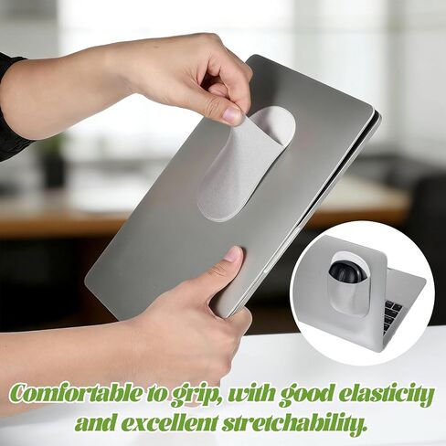 Mouse Holder for Laptop Stick On Mouse Pouch Sleeve Mouses Pocket for Laptop Office Home in Kuwait