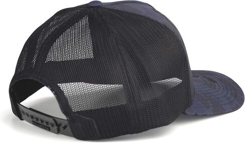 ARIAT Men's Navy Camo Richardson 112 Trucker Cap with Red 3D Embroidered Logo in Saudi Arabia