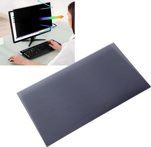27 Inch Computer Privacy Screen Filter Removable Hanging Design Anti Blue Light Protection for 26-27 Inch 16:9 Widescreen Displays with PET Material Private Viewing from 60 Angle in Kuwait