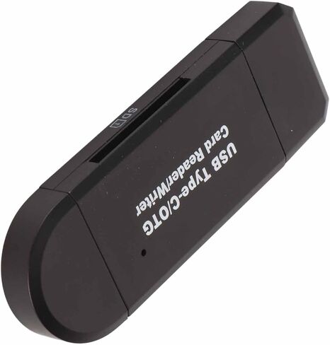 قارئ بطاقة SD USB ذكر 3 في 1، كاتب قارئ بطاقة ذاكرة OTG للهواتف الذكية والكمبيوتر المحمول والتوصيل والتشغيل in Kuwait